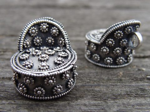 VIKING STOOL PENDANT, SILVER 925