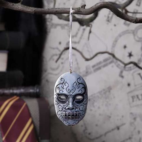 HARRY POTTER MASQUE MANGEUR DE MORT ORNEMENT SUSPENDU 7CM