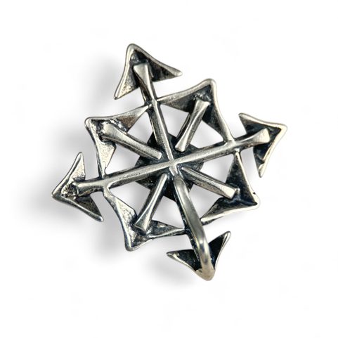 STAR OF CHAOS, CHAOSPHERE, SILVER PENDANT