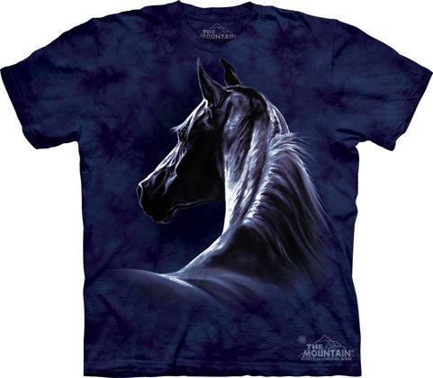 MOONLIT, THE MOUNTAIN, T-SHIRT