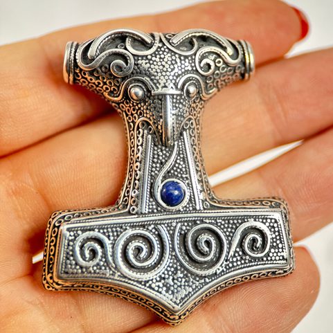 SCANIA - THOR'S HAMMER - SILVER (925) AND LAPIS LAZULI