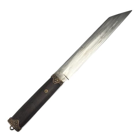 HJÖRTUR, VIKING SEAX KNIFE, DAMASK