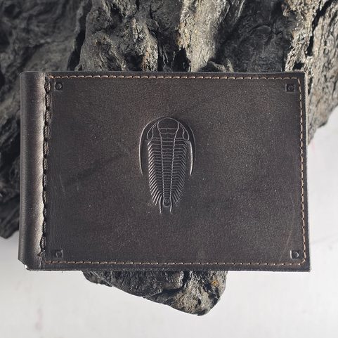 LEATHER WALLET, TRILOBIT