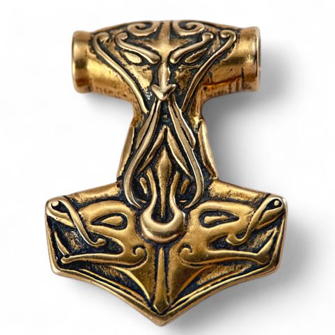 TÓR, THORS HAMMER, PENDANT, BRONZE