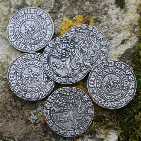 PRAGUE GROSCHEN, COIN, REPLICA, ZINC
