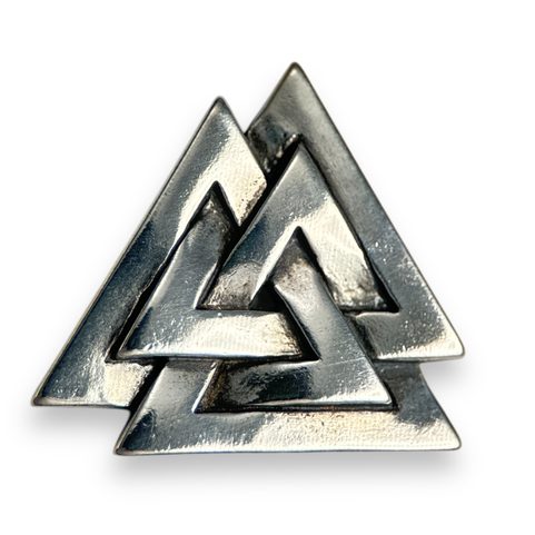 VALKNUT, SILVER VIKING PENDANT, AG 925