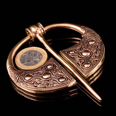 BALLYSPELLAN BROOCH, KILKENNY, BRONZE
