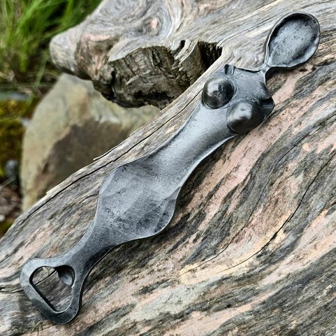MERMAID, FORGED BEER OPENER FOR SAILORS