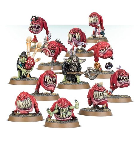 WARHAMMER AGE OF SIGMAR GLOOMSPITE GITZ: SQUIG HERD