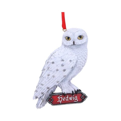 HARRY POTTER HEDWIG'S REST HANGING ORNAMENT 9CM