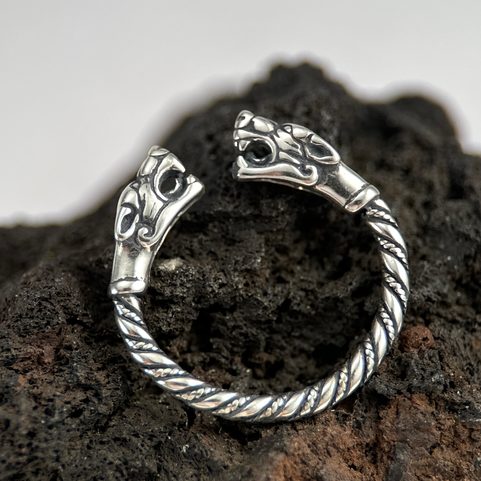 FENRIR - BAGUE, ARGENT