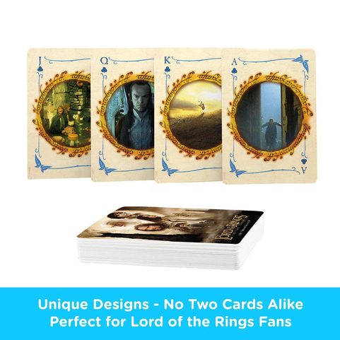LORD OF THE RINGS PLAYING CARDS THE TWO TOWERS