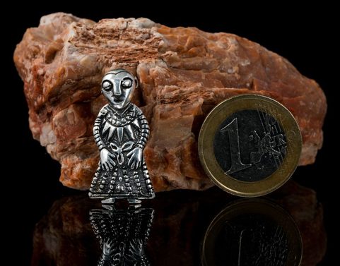 FREYA VON REVNINGE, WIKINGER-ANHÄNGER, SILBER 925