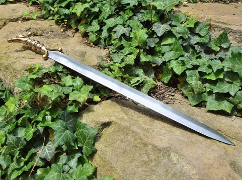 FIONN, FORGED CELTIC CHIEFTAIN SWORD
