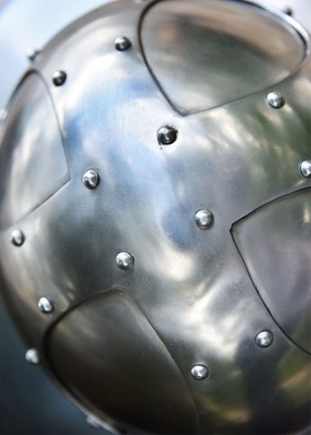 IRON HAT WITH BRIM, 1.6 MM