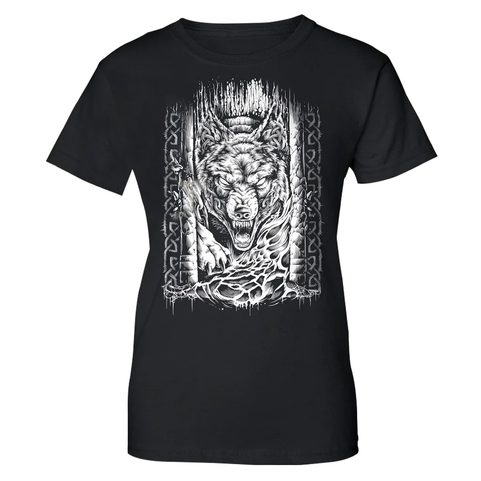 FENRIR LADIES T-SHIRT B&W