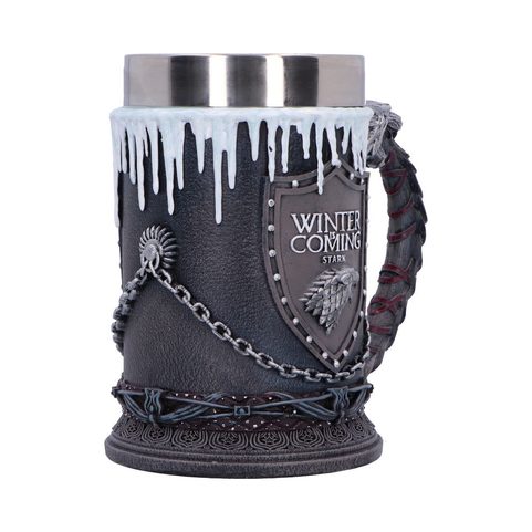 GAME OF THRONES HOUSE STARK TANKARD
