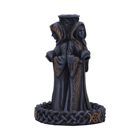 STAND FOR SCENTED FRANGIPANE, TRIPLE MOON GODDESS, 15,5 CM