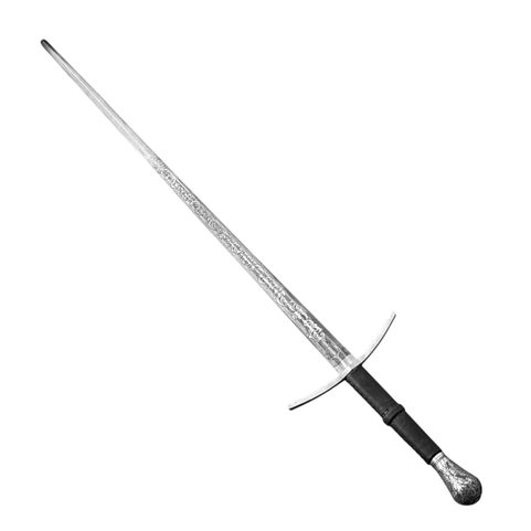 NORBERT HAND-AND-A-HALF MEDIEVAL SWORD ETCHED