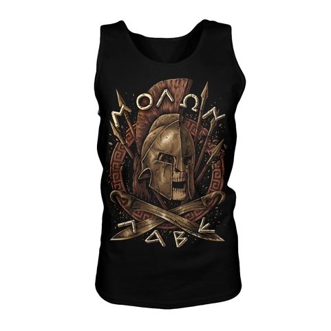 MOLON LABE - SPARTA, TANK TOP COLORED