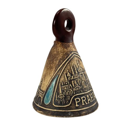 PRAGUE, CERAMIC BELL