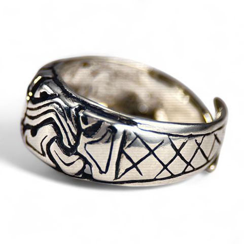 VIKING RING FROM NORWAY, SILVER 925