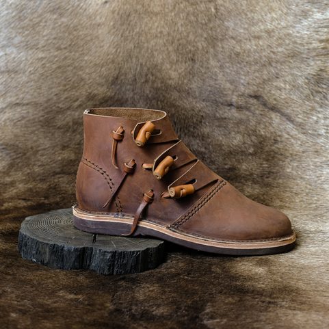 VIKING LEATHER BOOTS - HEDEBY