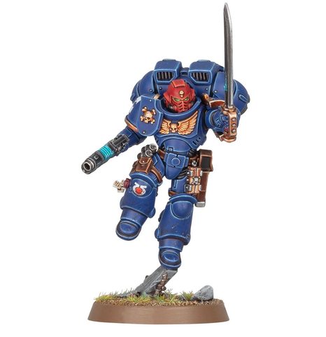 WARHAMMER 40K SPACE MARINES JUMP PACK INTERCESSORS