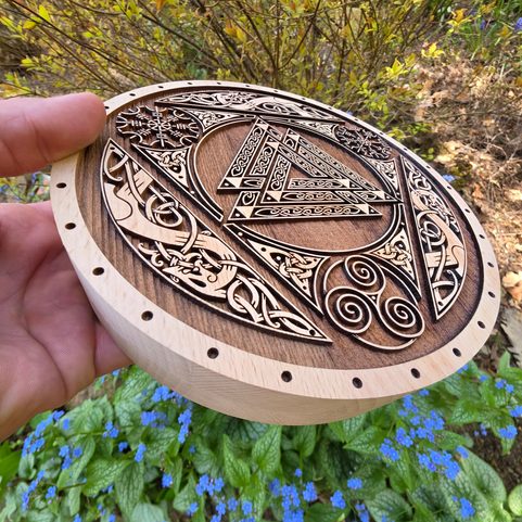 LUXURY BOX FOR TORQUES NECKLACES VALKNUT