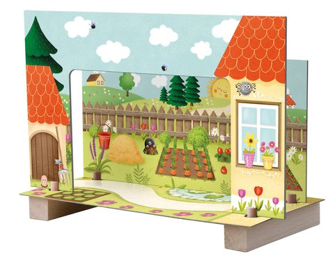 MAGNETIC THEATRE WITH ANIMALS IN A FAIRY TALE