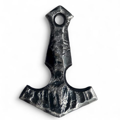 HAGAL, HAND FORGED THOR'S HAMMER, PENDANT