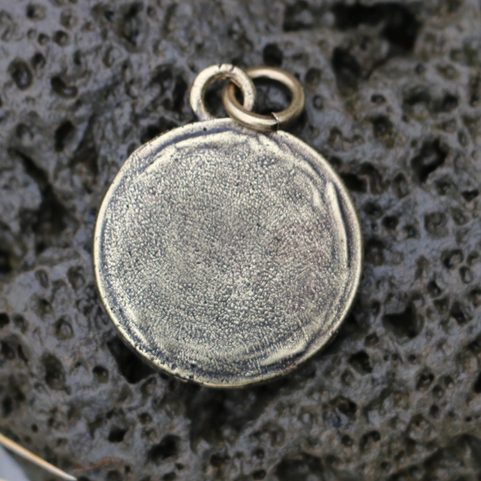 VIKING SHIELD, PENDANT, ZINC ANTIQUE BRASS