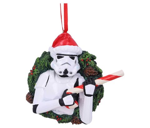 ORNEMENT SUSPENDU STORMTROOPER WREATH