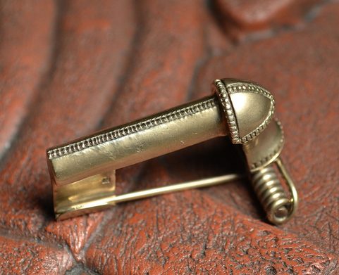 GOTHS, LONG BRONZE FIBULA, 2ND CENTURY, REPLICA