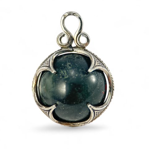 MARBLE, VIKING PENDANT, GOTLAND, SILVER 925/1000