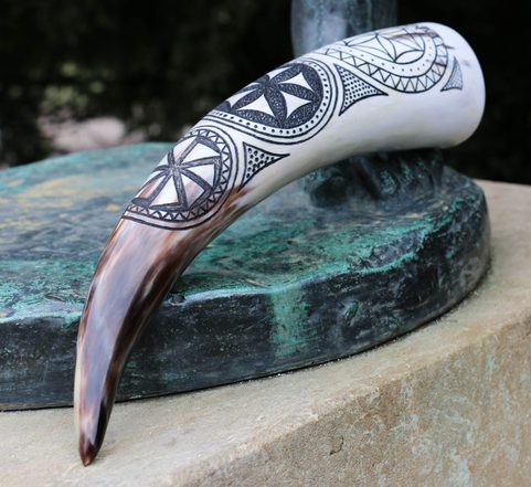 SLAVIJA, SLAVIC DRINKING HORN 0.4 L