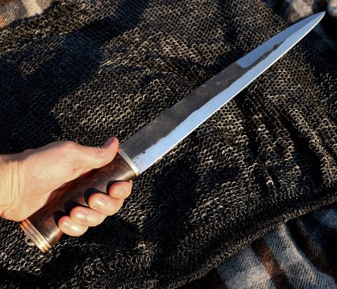 SCIAN - SKEAN, GESCHMIEDETER IRISCHER DOLCH
