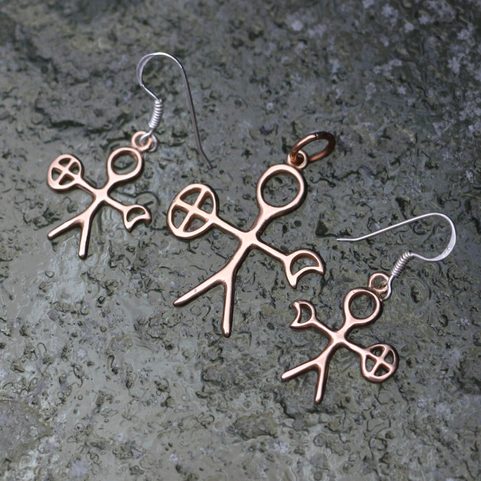 NOAIDI - SAMI SHAMAN, JEWELLERY SET, BRONZE