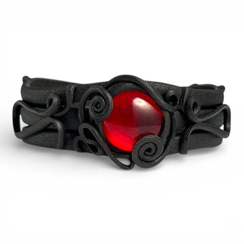 BRACELET EN VERRE OU BLEU