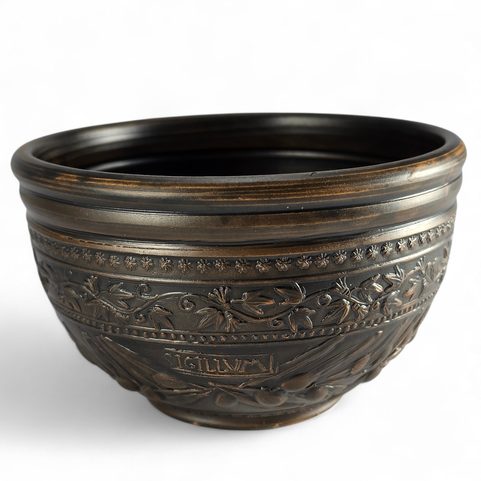 ROMAN CERAMIC BOWL, OLIVES
