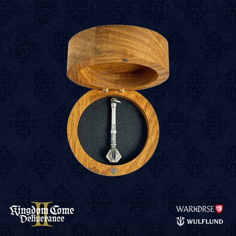 JAN ZIZKA'S MACE, PENDANT, KINGDOM COME: DELIVERANCE II, SILVER 925/1000
