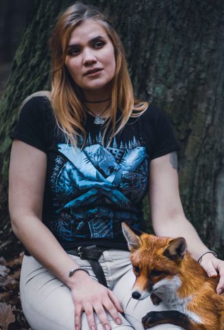 KUDLAK - SLAVIC WEREWOLF T-SHIRT FOR LADIES