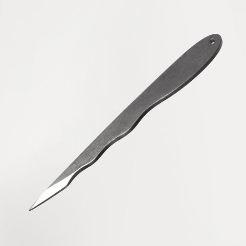 FLAMED BLADE, THROWING KNIFE