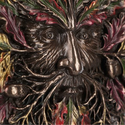GREEN MAN - AUTUMN EQUINOX, WALL PLAQUE