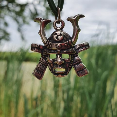 SAMURAI PENDENTIF EN ARGENT