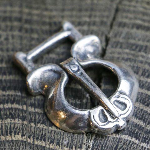 VIKING BUCKLE SILVER AG 925