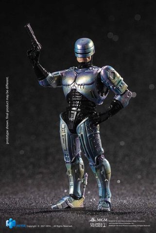 ROBOCOP 2 EXQUISITE MINI ACTION FIGURE 1/18 ROBOCOP 10 CM