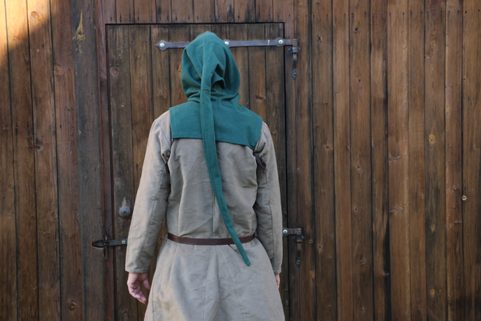 SET OF MEDIEVAL CLOTHING - MAN 2ND HALF OF THE 14TH CENTURY