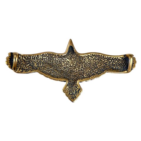 FLYING CROW - RAVEN PENDANT, BRONZE