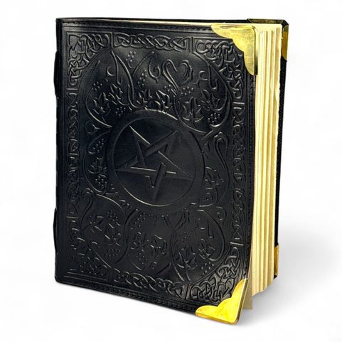 LIVRE DES OMBRES, LIVRE EN CUIR - CARNET DE NOTES